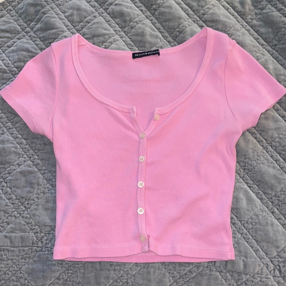 Pink Brandy Melville Tee